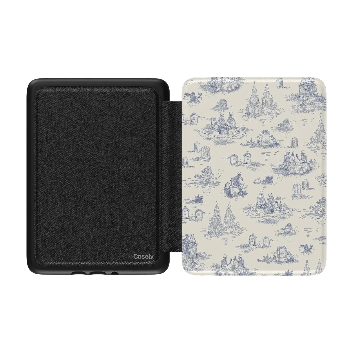 Graveyard Gathering | Skeleton Picnic Kindle Case