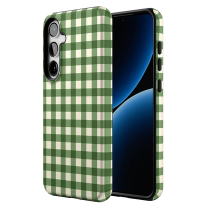 Checked Twice | Green Plaid Case