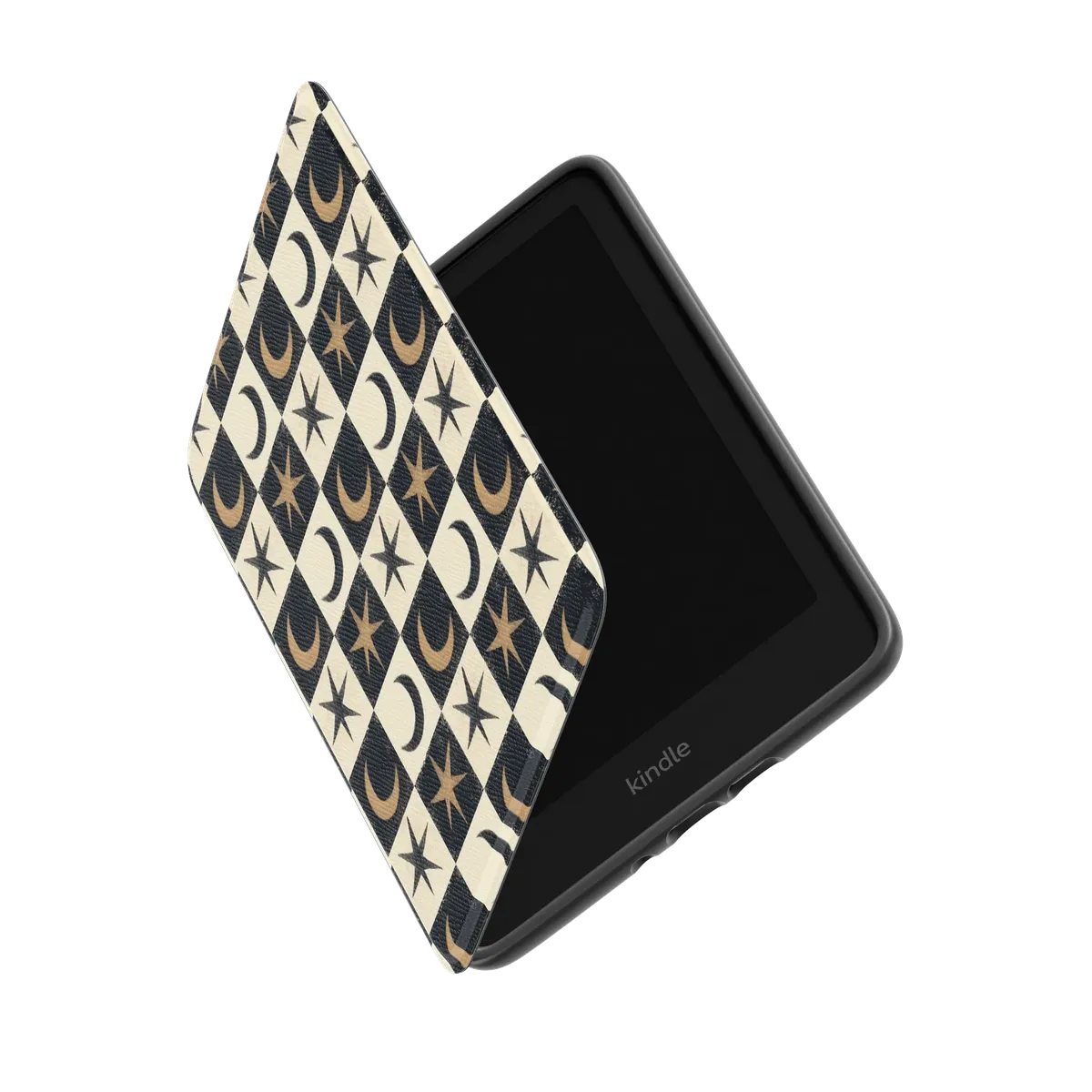 Mystic Moonstar | Black Celestial Kindle Case