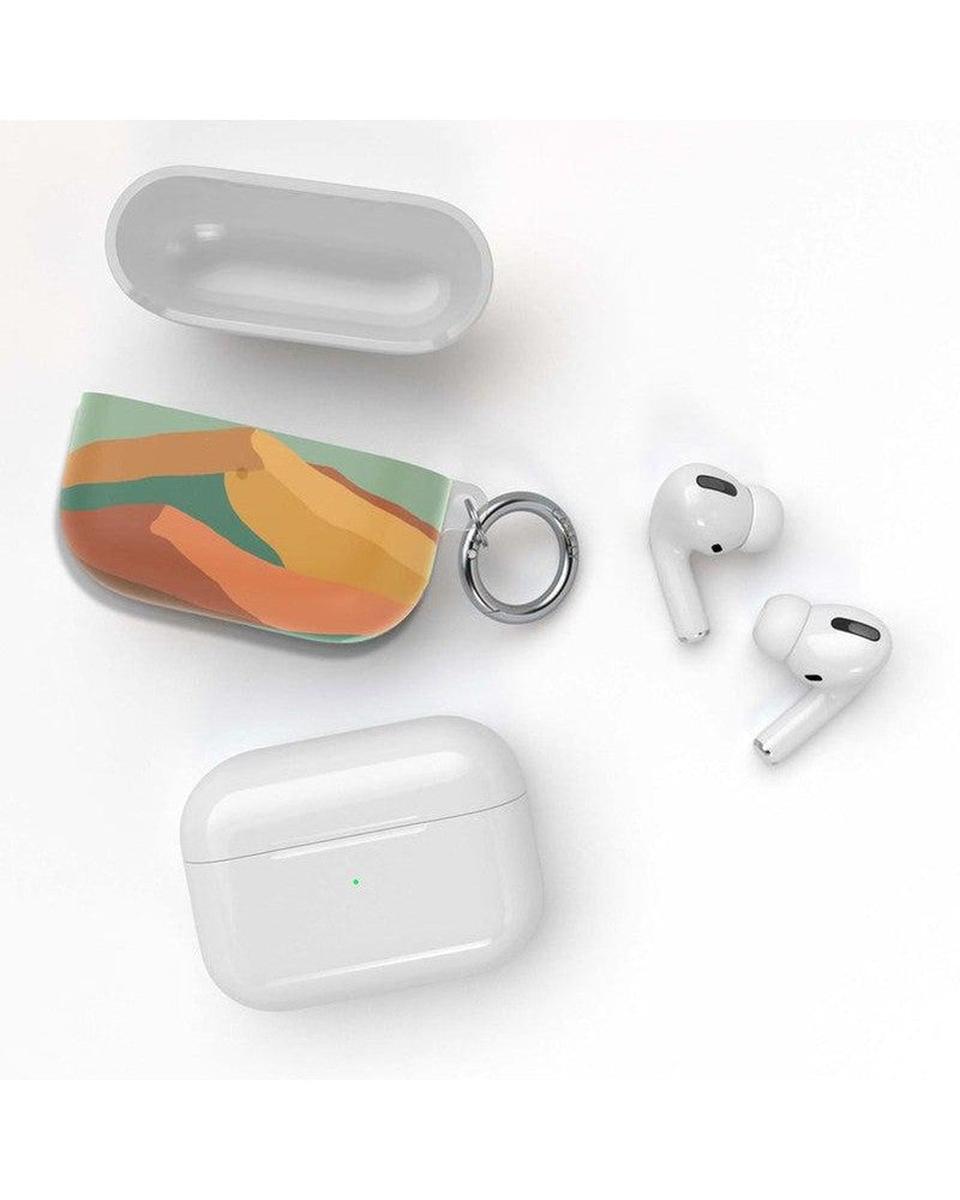 Endless Peaks | Colorblock Mountain AirPods Case AirPods Case get.casely