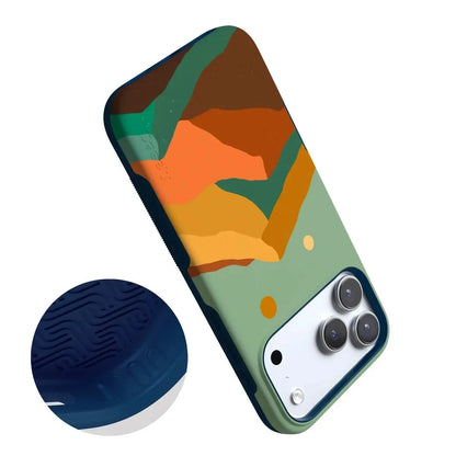 Endless Peaks | Colorblock Mountain Case iPhone Case get.casely