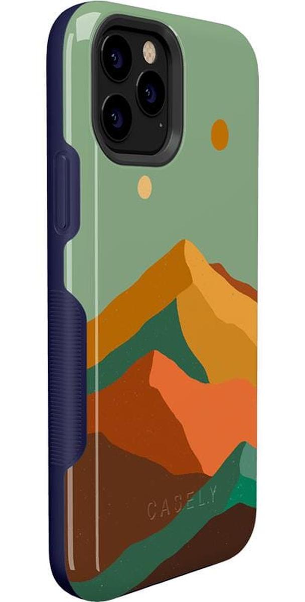Endless Peaks | Colorblock Mountain Case iPhone Case get.casely