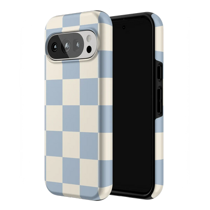 Fit Check | Light Blue Checkerboard Case