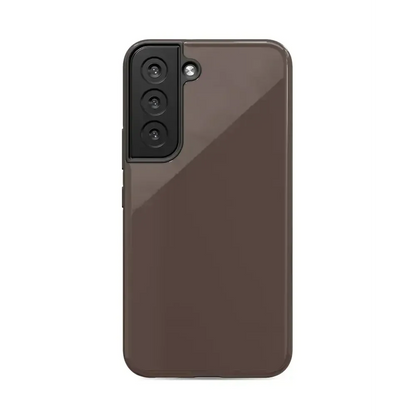 Espresso Brown | The Boyfriend Collection Phone Case get.casely Essential Galaxy S22