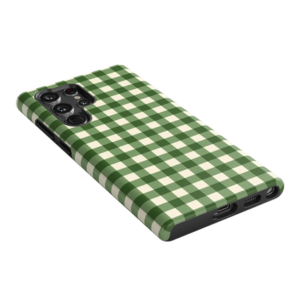 Checked Twice | Green Plaid Case
