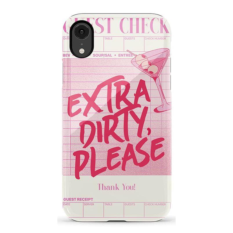 Extra Dirty Please | Fun on Weekdays Case iPhone Case get.casely Essential iPhone XR