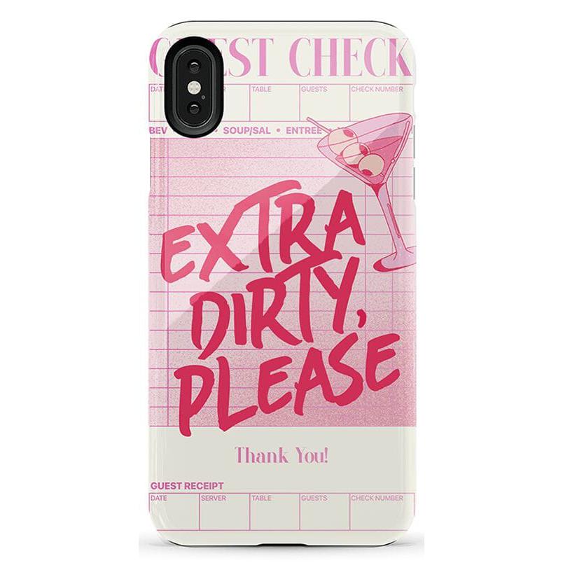 Extra Dirty Please | Fun on Weekdays Case iPhone Case get.casely Essential iPhone XS Max
