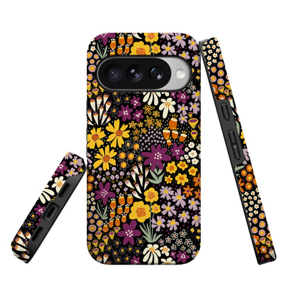 Falling for You | Plum Floral Google Pixel Case