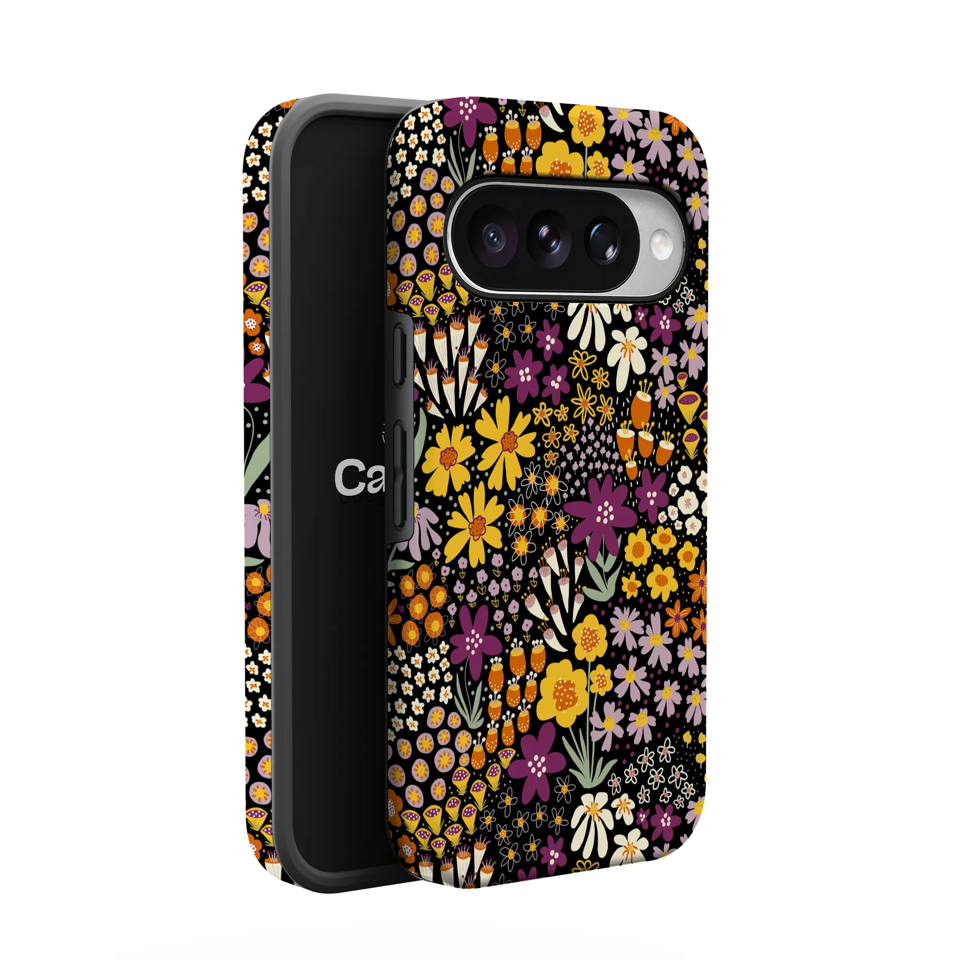 Falling for You | Plum Floral Google Pixel Case