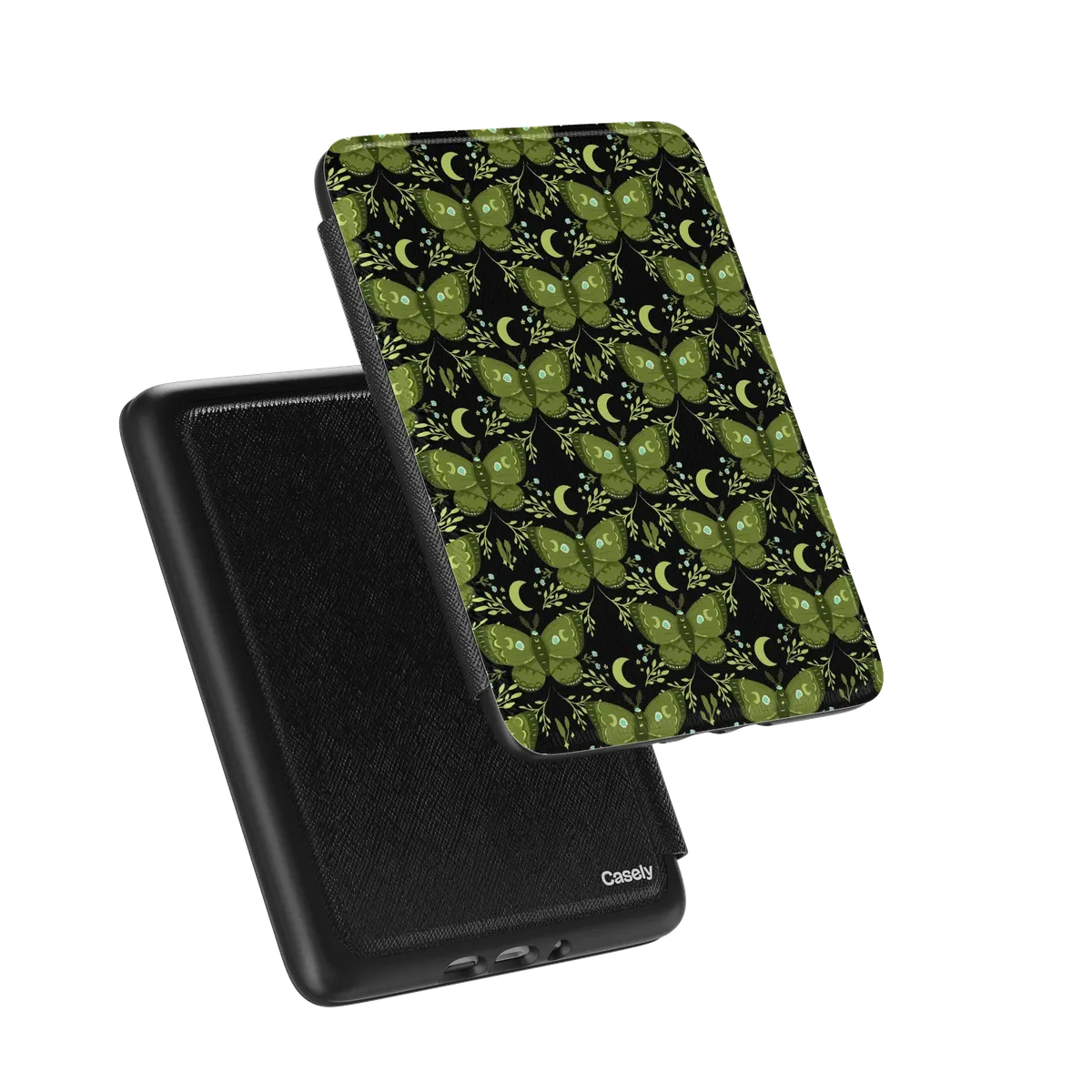 Mystic Moths | Green Twilight Kindle Case