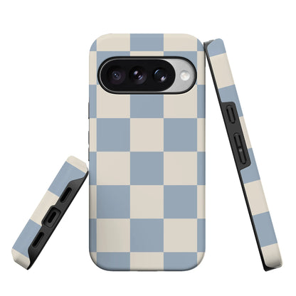 Fit Check | Light Blue Checkerboard Case