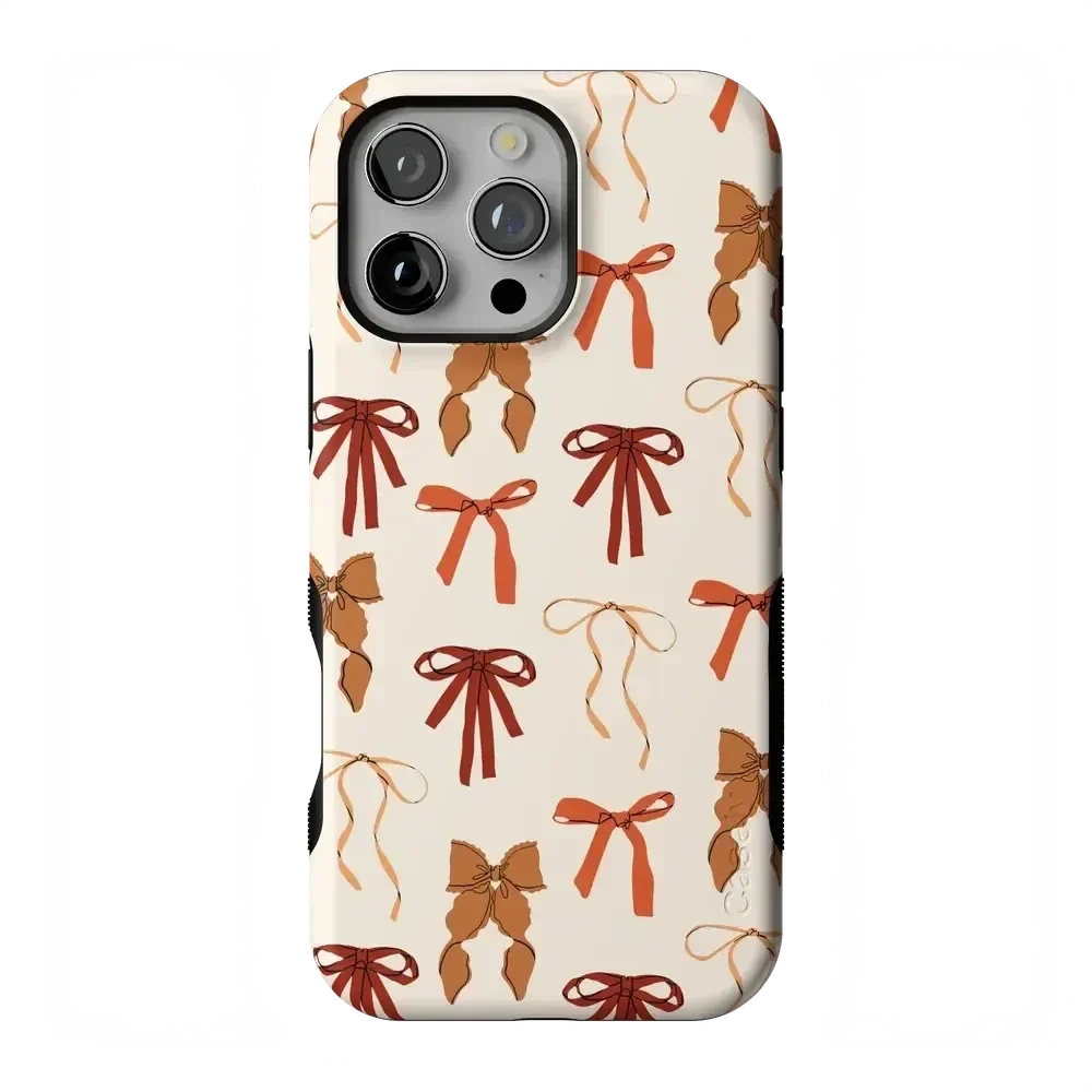 Fall Girlie | Pumpkin Spice Bows Case Phone Case get.casely Bold + MagSafe® iPhone 16 Pro Max