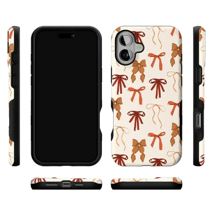 Fall Girlie | Pumpkin Spice Bows Case Phone Case get.casely