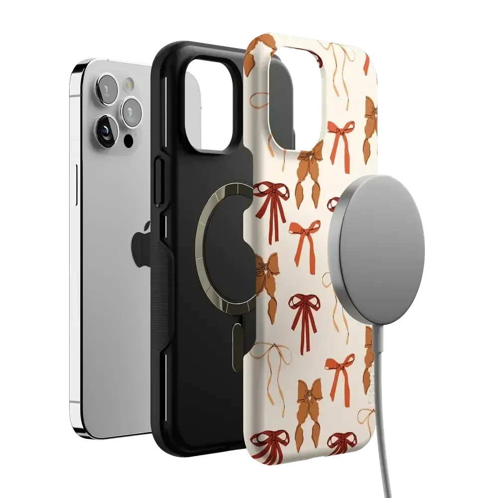 Fall Girlie | Pumpkin Spice Bows Case Phone Case get.casely