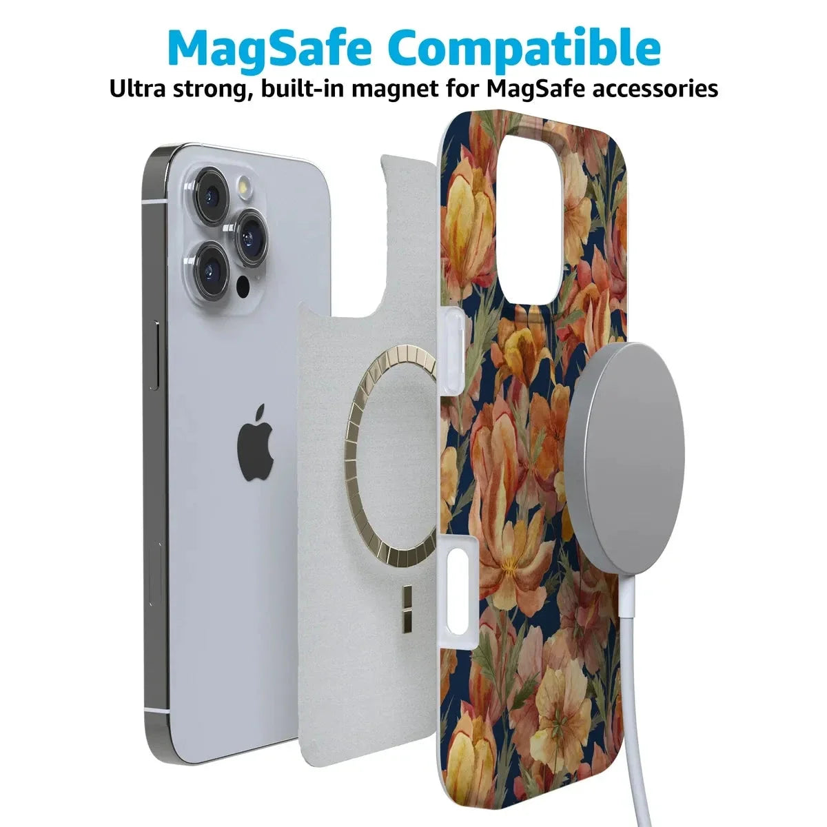 Fallen Gold | Antique Floral Case Phone Case get.casely