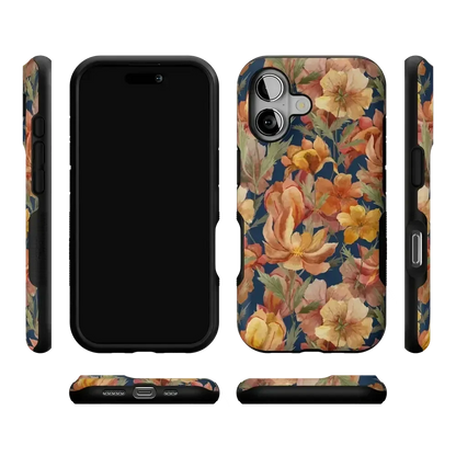 Fallen Gold | Antique Floral Case Phone Case get.casely