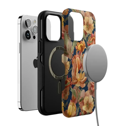 Fallen Gold | Antique Floral Case Phone Case get.casely