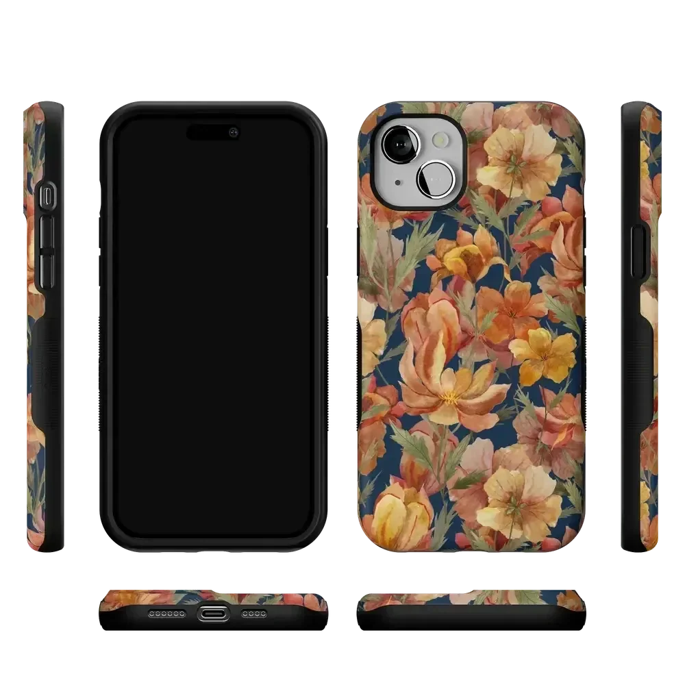 Fallen Gold | Antique Floral Case Phone Case get.casely