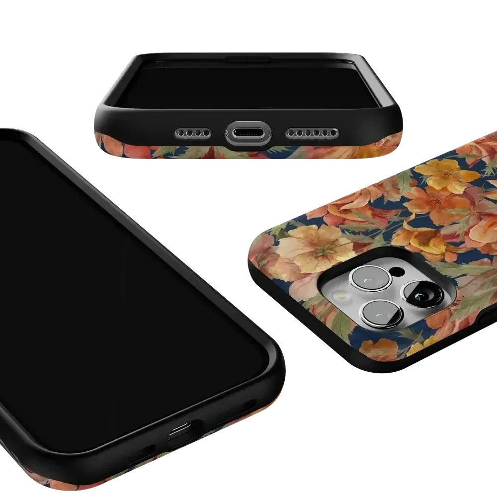 Fallen Gold | Antique Floral Case Phone Case get.casely