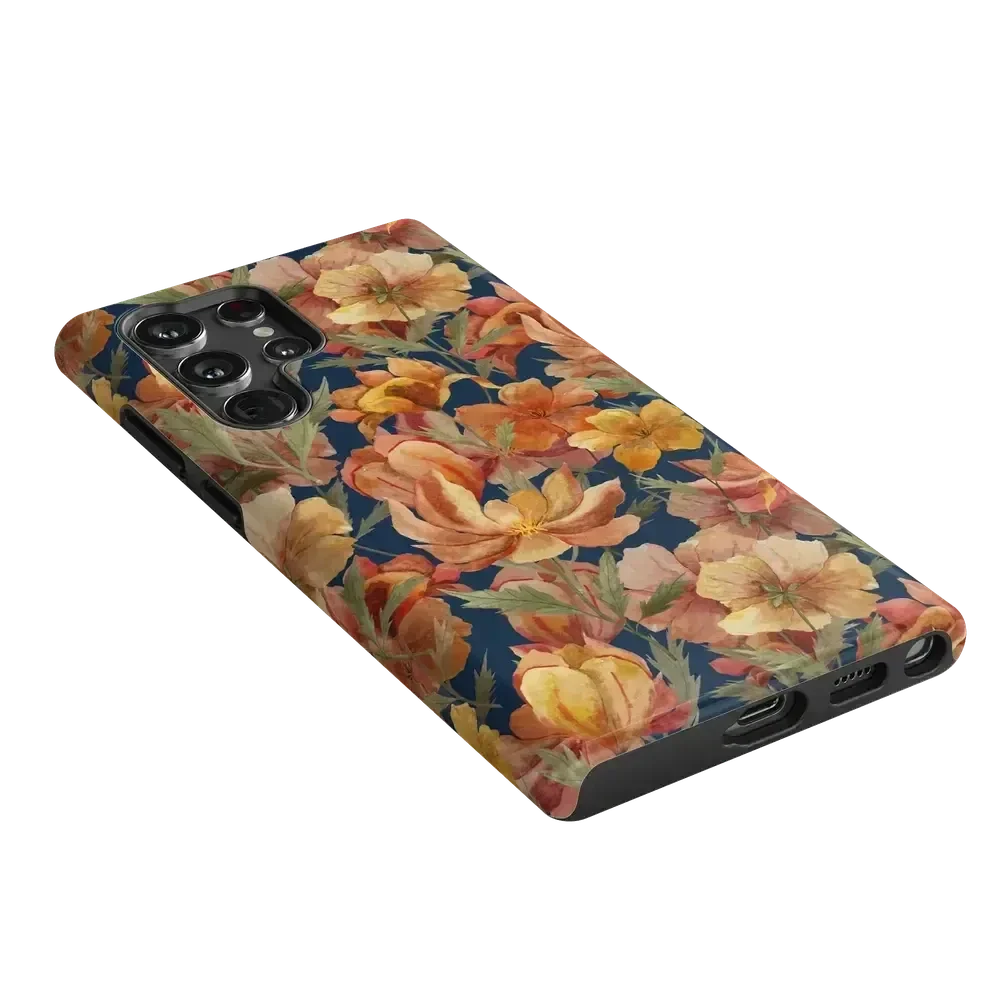 Fallen Gold | Antique Floral Case Phone Case get.casely