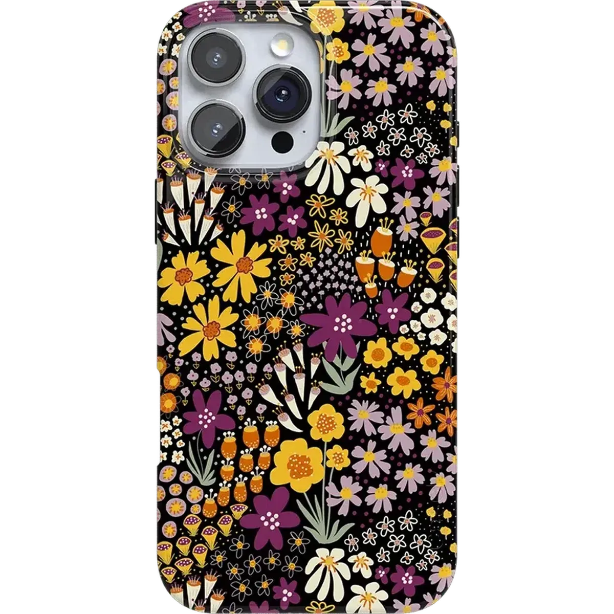 Falling for You | Plum Floral Case iPhone Case get.casely Classic + MagSafe® iPhone 16 Pro Max