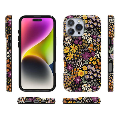 Falling for You | Plum Floral Case iPhone Case get.casely