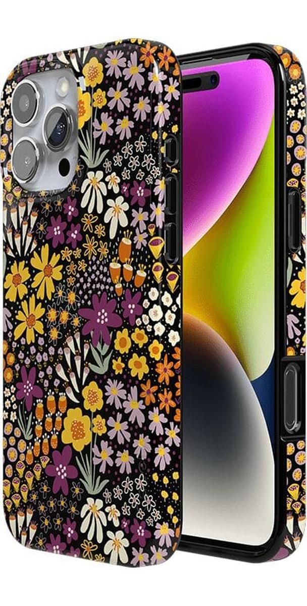 Falling for You | Plum Floral Case iPhone Case get.casely