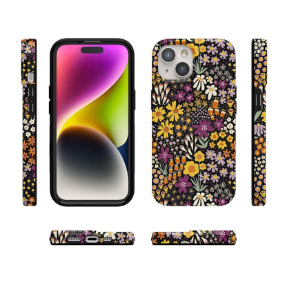 Falling for You | Plum Floral Case iPhone Case get.casely