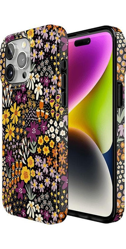 Falling for You | Plum Floral Case iPhone Case get.casely