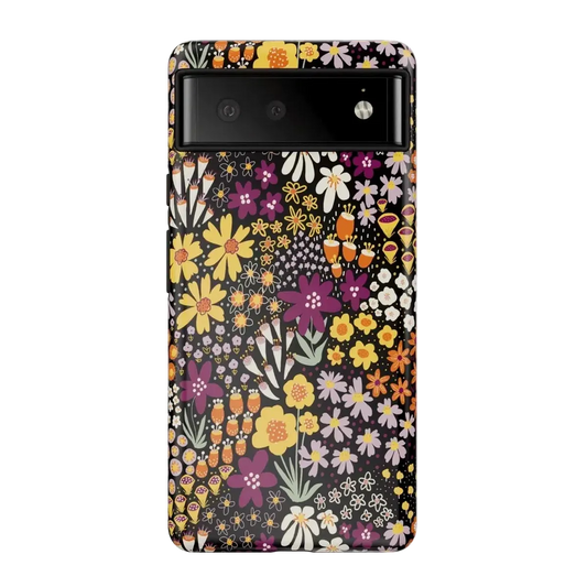 Falling for You | Plum Floral Google Pixel Case Google Pixel Case Casetry Essential Google Pixel 6