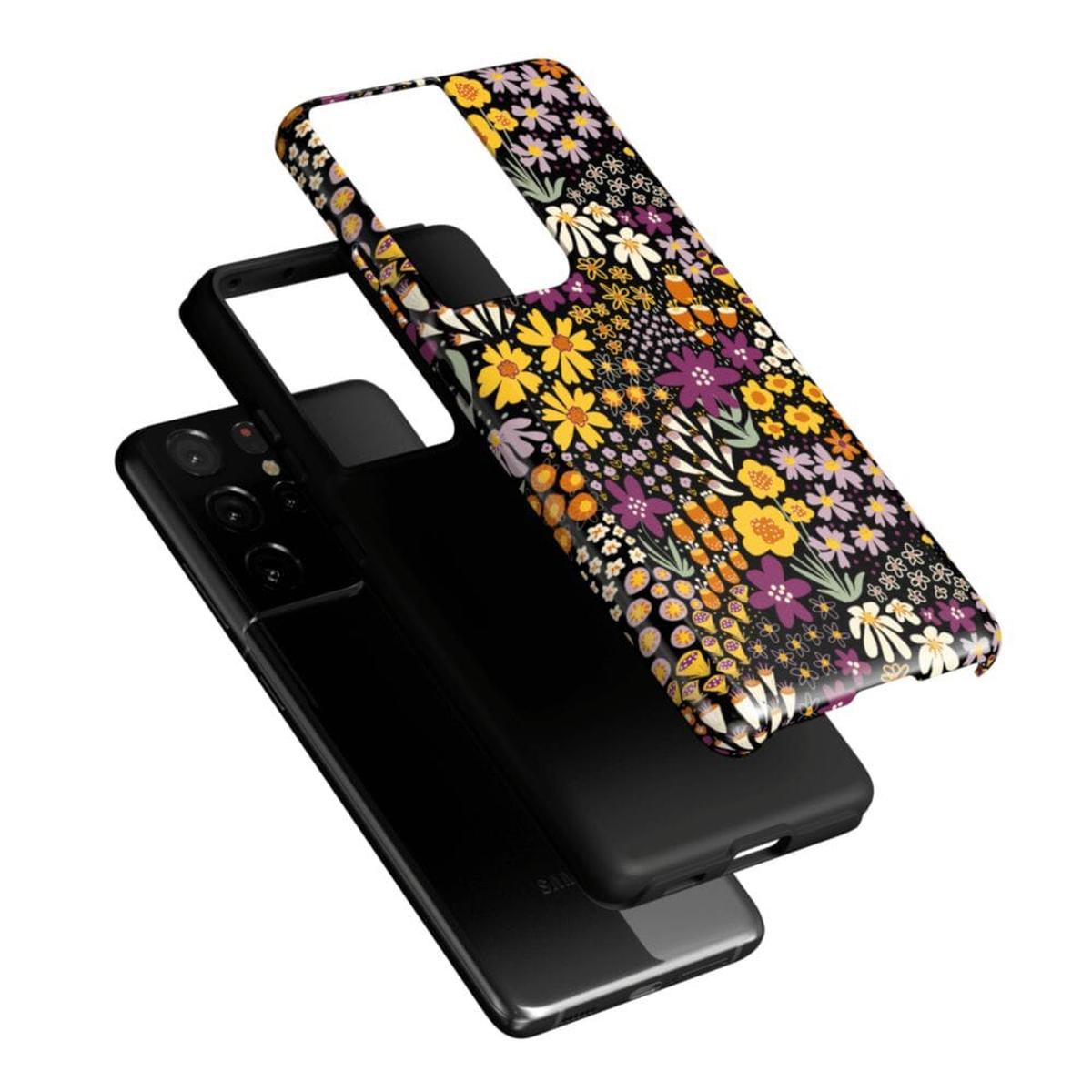 Falling for You | Plum Floral Samsung Case Samsung Case Casetry