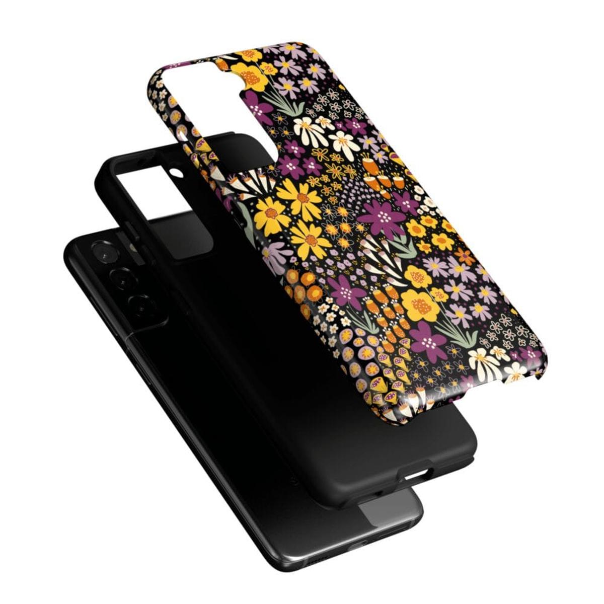 Falling for You | Plum Floral Samsung Case Samsung Case Casetry