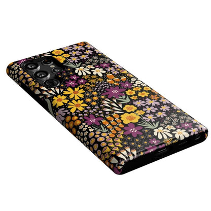 Falling for You | Plum Floral Samsung Case Samsung Case Casetry