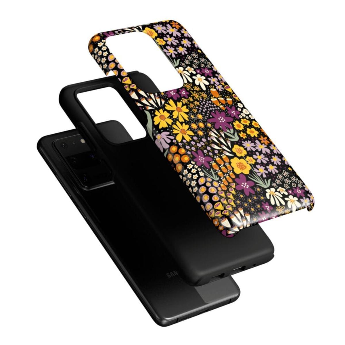 Falling for You | Plum Floral Samsung Case Samsung Case Casetry