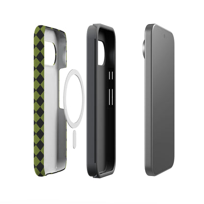 Wicked Hex | Green Checkered Case