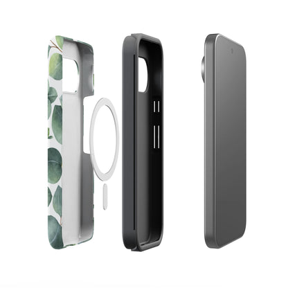 Leaf Me Alone | Green Floral Print Google Pixel Case