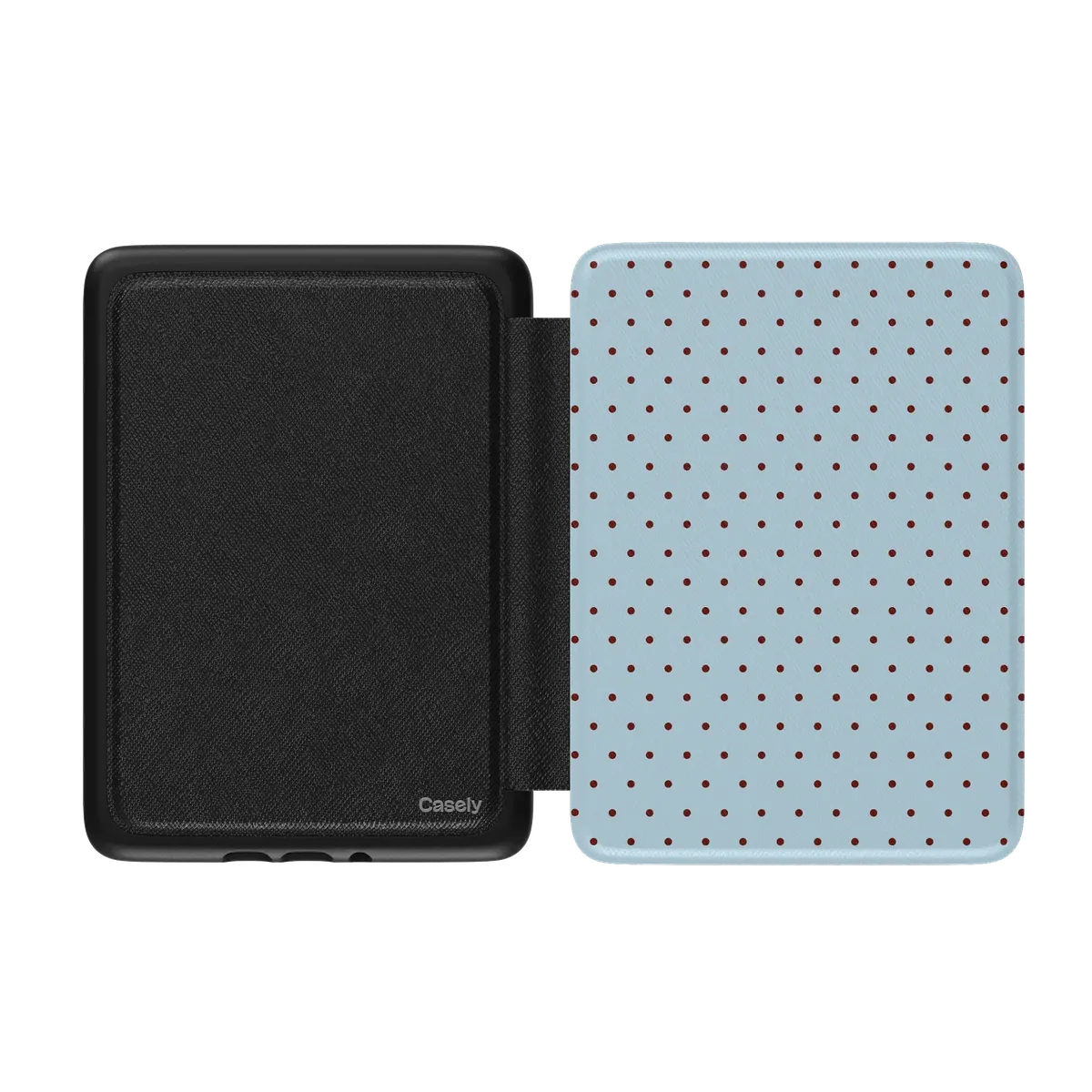 On the Dot | Blue Polka Dot Kindle Case