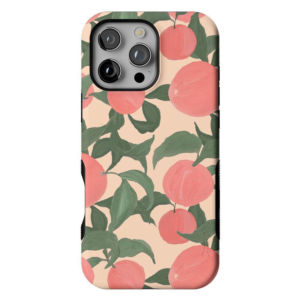 Feeling Peachy | Blush Vines Case iPhone Case get.casely Bold + MagSafe® iPhone 16 Pro Max
