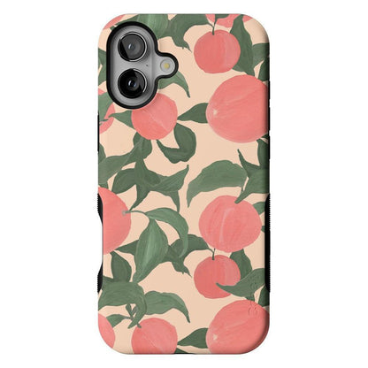 Feeling Peachy | Blush Vines Case iPhone Case get.casely Bold + MagSafe® iPhone 16