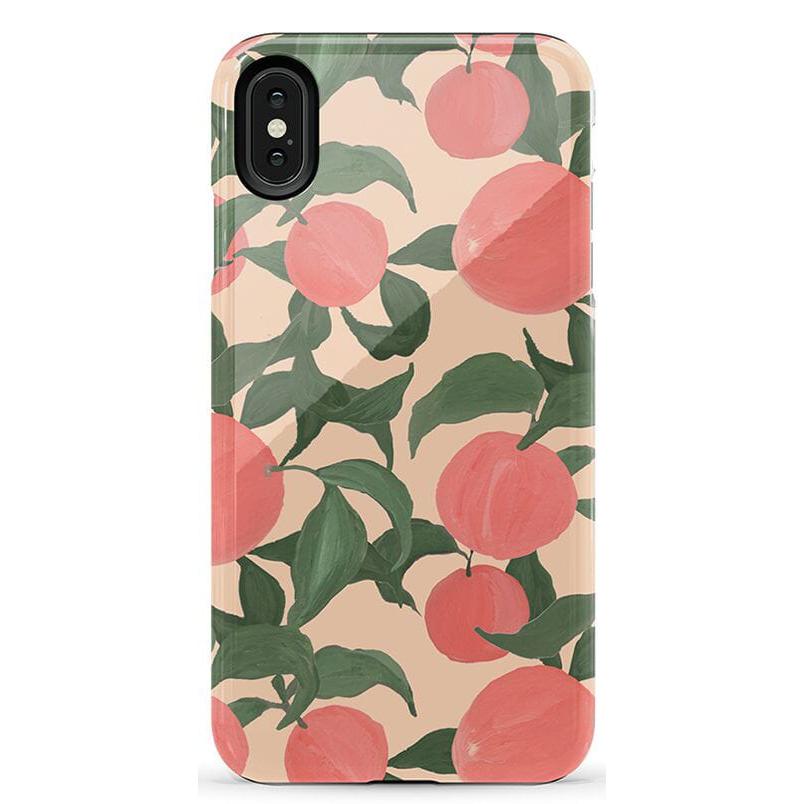 Feeling Peachy | Blush Vines Case iPhone Case get.casely Essential iPhone XS Max