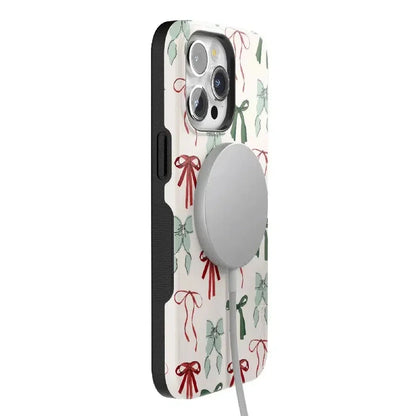 Festive Girlie | Holiday Bows Case Phone Case Casetry