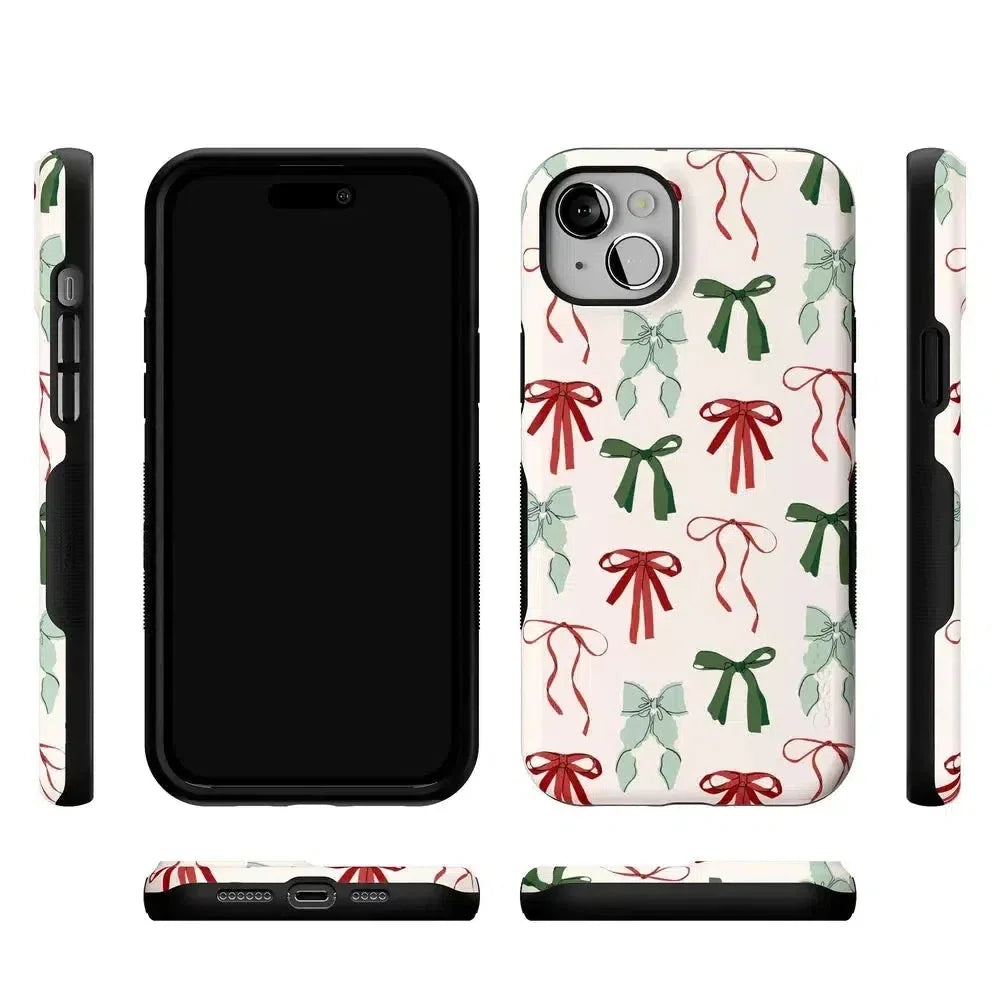Festive Girlie | Holiday Bows Case Phone Case Casetry