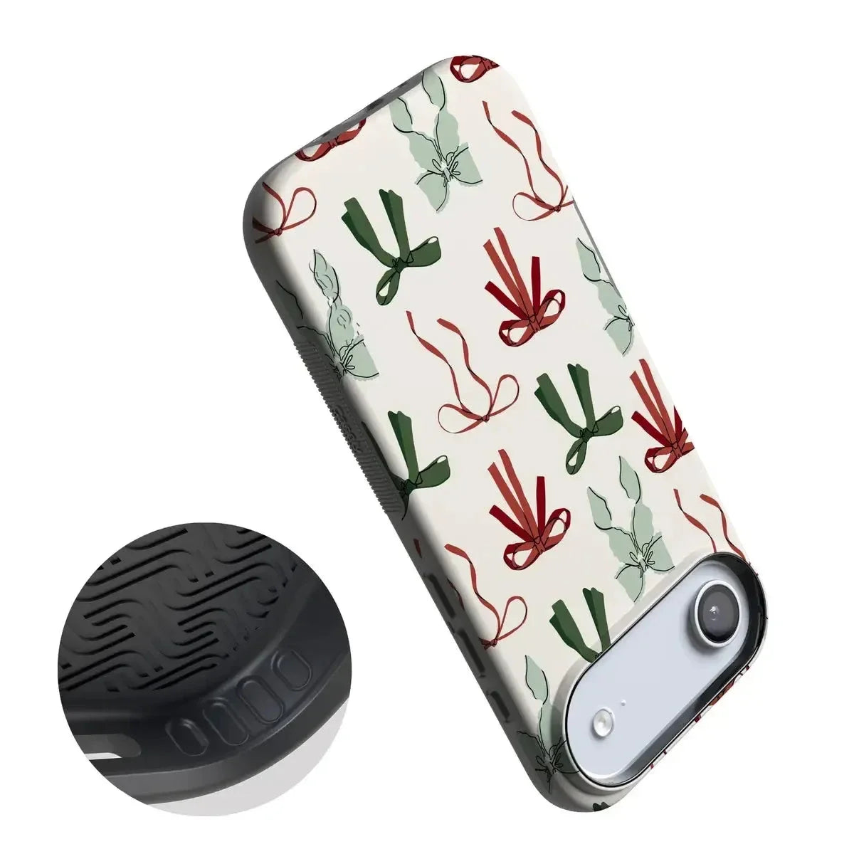 Festive Girlie | Holiday Bows Case Phone Case Casetry