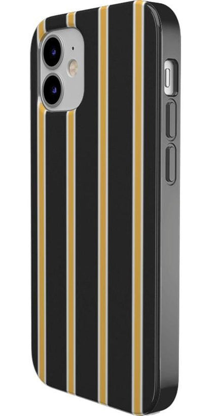 Fine Lines | Mustard Yellow Pinstripe iPhone Case iPhone Case get.casely