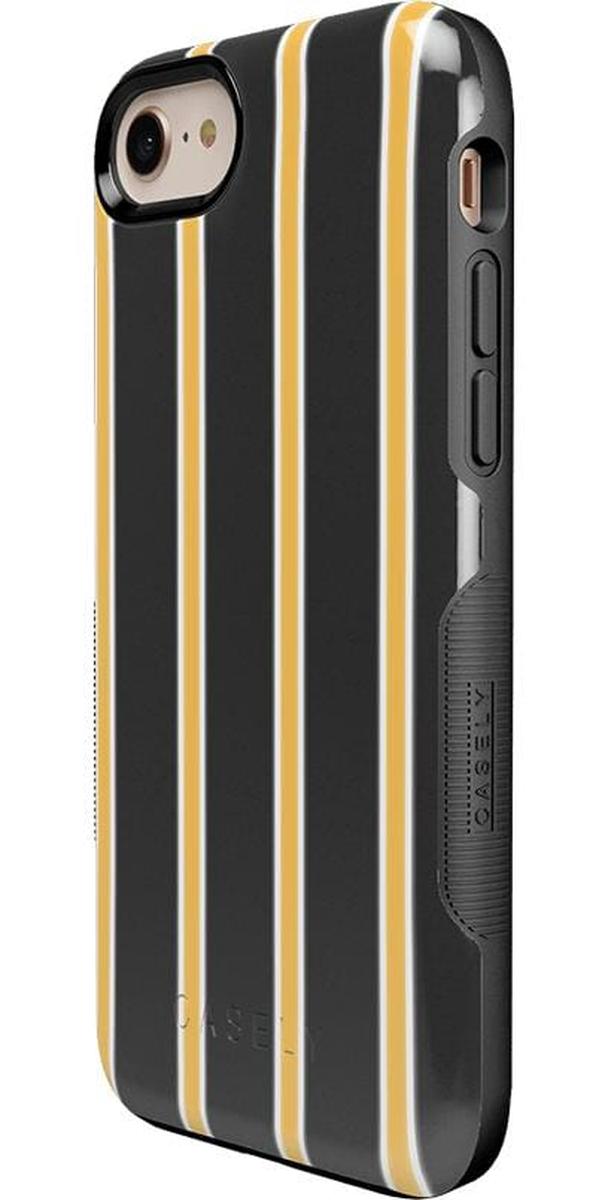 Fine Lines | Mustard Yellow Pinstripe iPhone Case iPhone Case get.casely