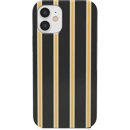 Fine Lines | Mustard Yellow Pinstripe iPhone Case iPhone Case get.casely