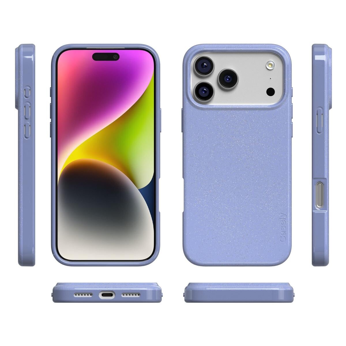 First Light | Periwinkle Pastel Shimmer Case iPhone Case get.casely