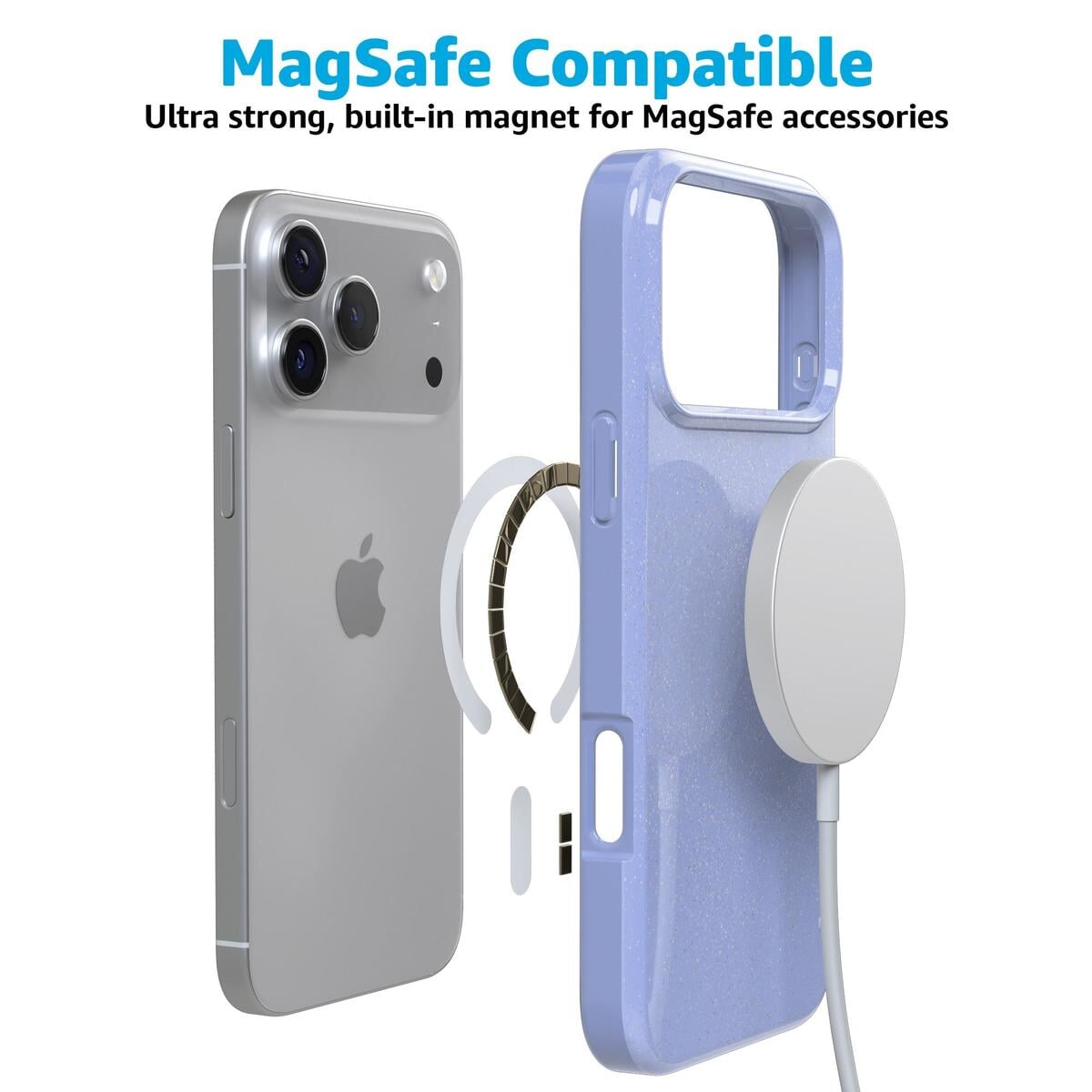 First Light | Periwinkle Pastel Shimmer Case iPhone Case get.casely
