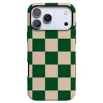 Fit Check | Green Checkerboard Case iPhone Case get.casely Bold + MagSafe® iPhone 17 Pro Max