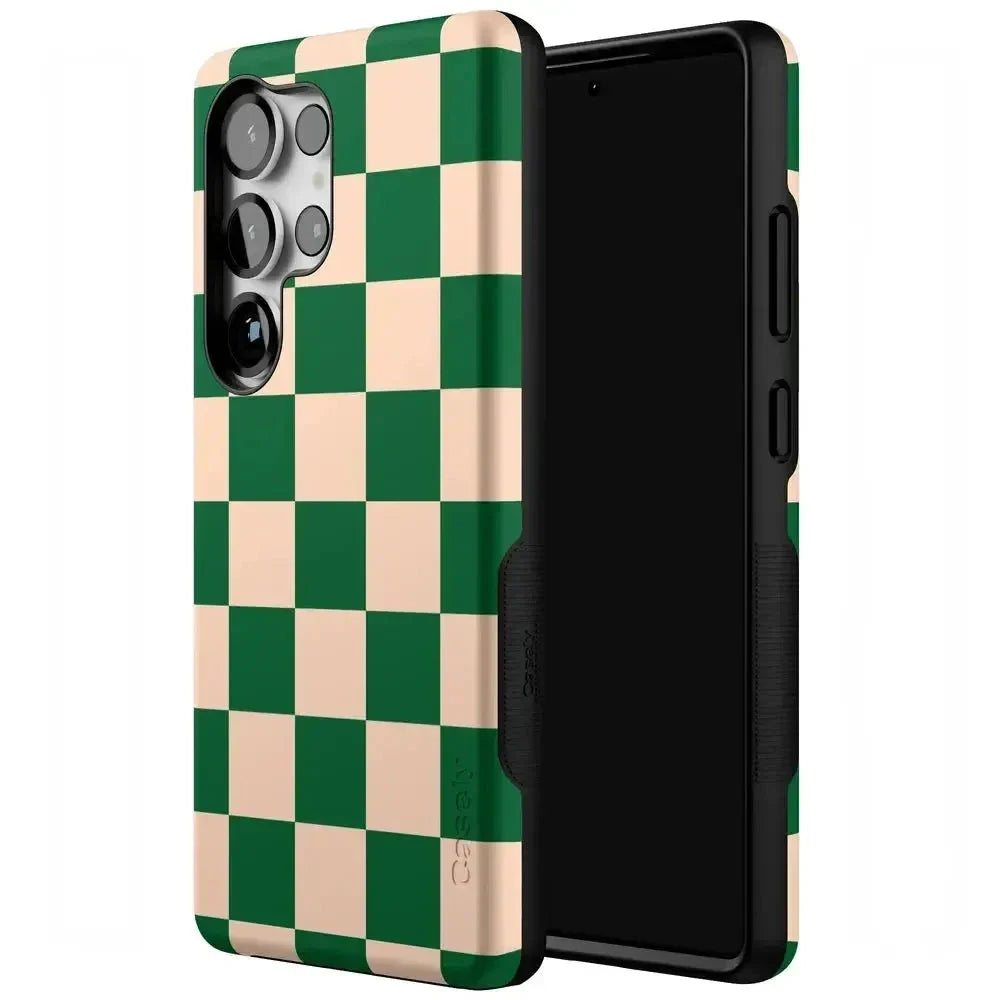 Fit Check | Green Checkerboard Case iPhone Case get.casely